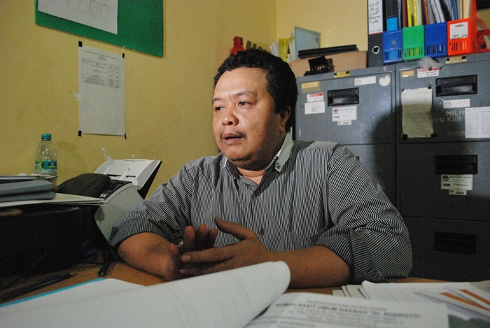 Ketua KPUD Ngawi Syamsul Wathoni.