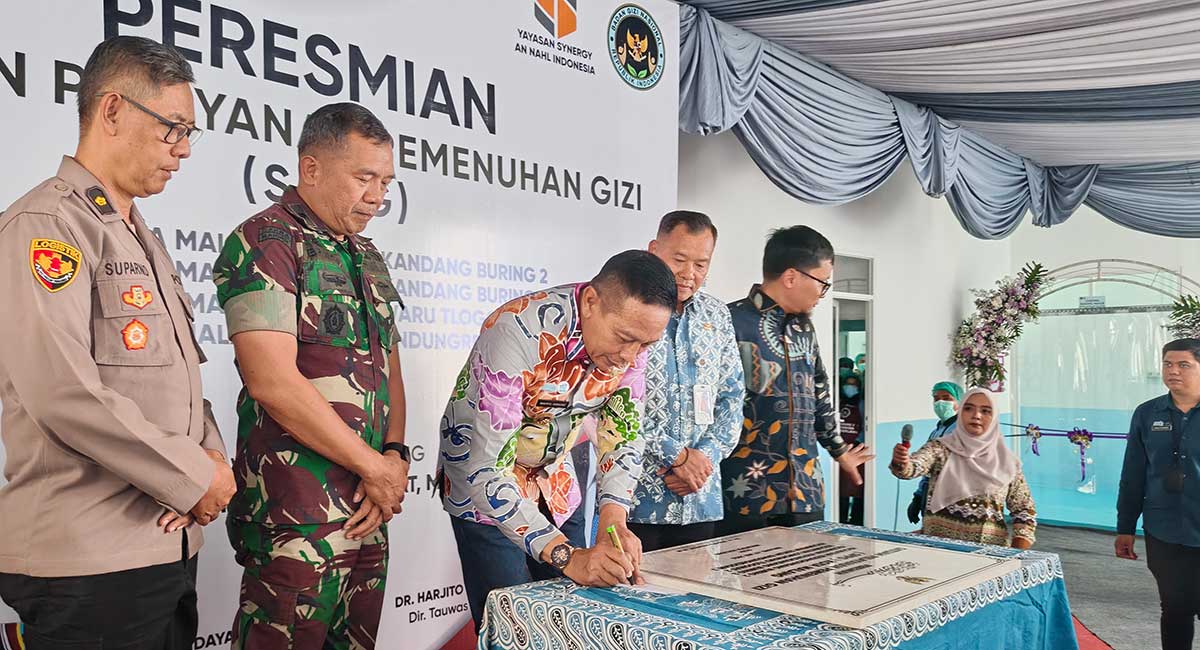 Dukung Program Gizi Nasional, Wali Kota Malang Resmikan 4 SPPG