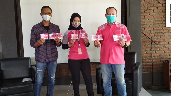 Regional Head North East Java Smartfren, Yulianto saat mengunjungi Kota Pamekasan.