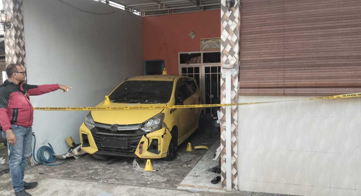 Rumah korban bondet di Desa Alassumur Kulon, Kecamatan Kraksaan, Kabupaten Probolinggo. Foto: Ist