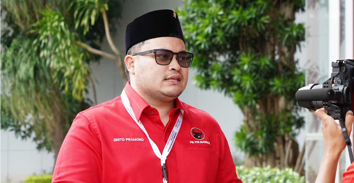 Ketua DPC PDIP Kabupaten Kediri, Hanindhito Himawan Pramana.