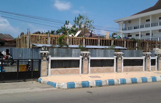 Di Pacitan, Pengerjaan Proyek Gedung Pelayanan Publik Bernilai Miliaran Lambat Sekali