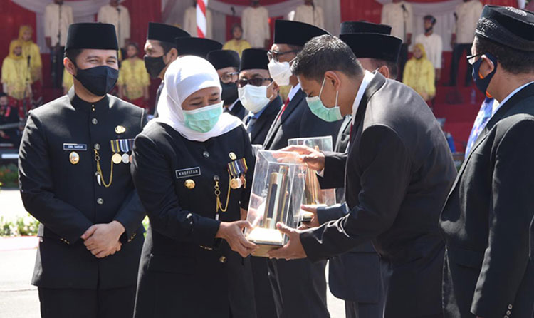 Kota Kediri Kembali Raih Destana Award di Hari Jadi Provinsi Jawa Timur ke-75
