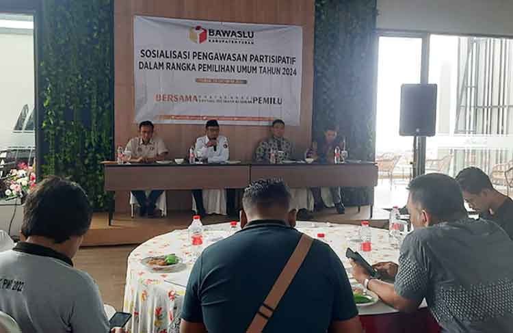 Gandeng Insan Media, Bawaslu Tuban Gelar Sosialisasi Pengawasan Pemilu 2024