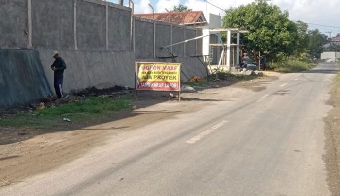 Pembangunan KIHT di Desa Gugul, Kecamatan Tlanakan, Kabupaten Pamekasan.