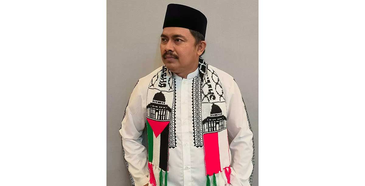 Ketum Barisan Ksatria Nusantara, Rofi’i Mukhlis atau yang akrab disapa Cak Ofi.