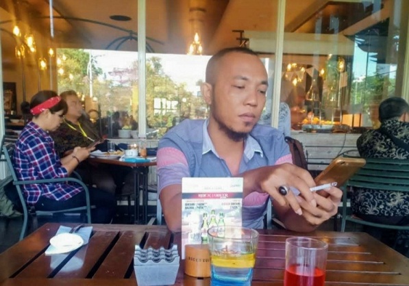 Zaini, Ketua LSM Komat Pamekasan.