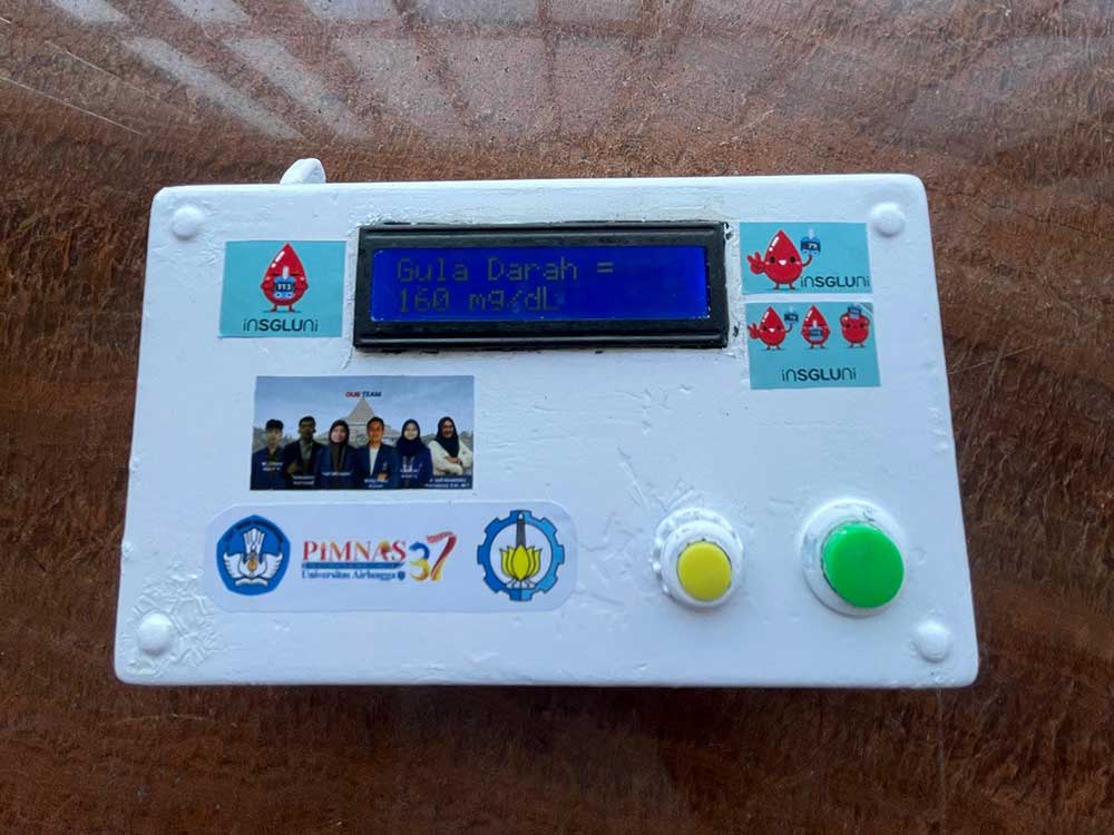 Mahasiswa ITS Berhasil Hadirkan Alat Deteksi Gula Darah Non-Invasif