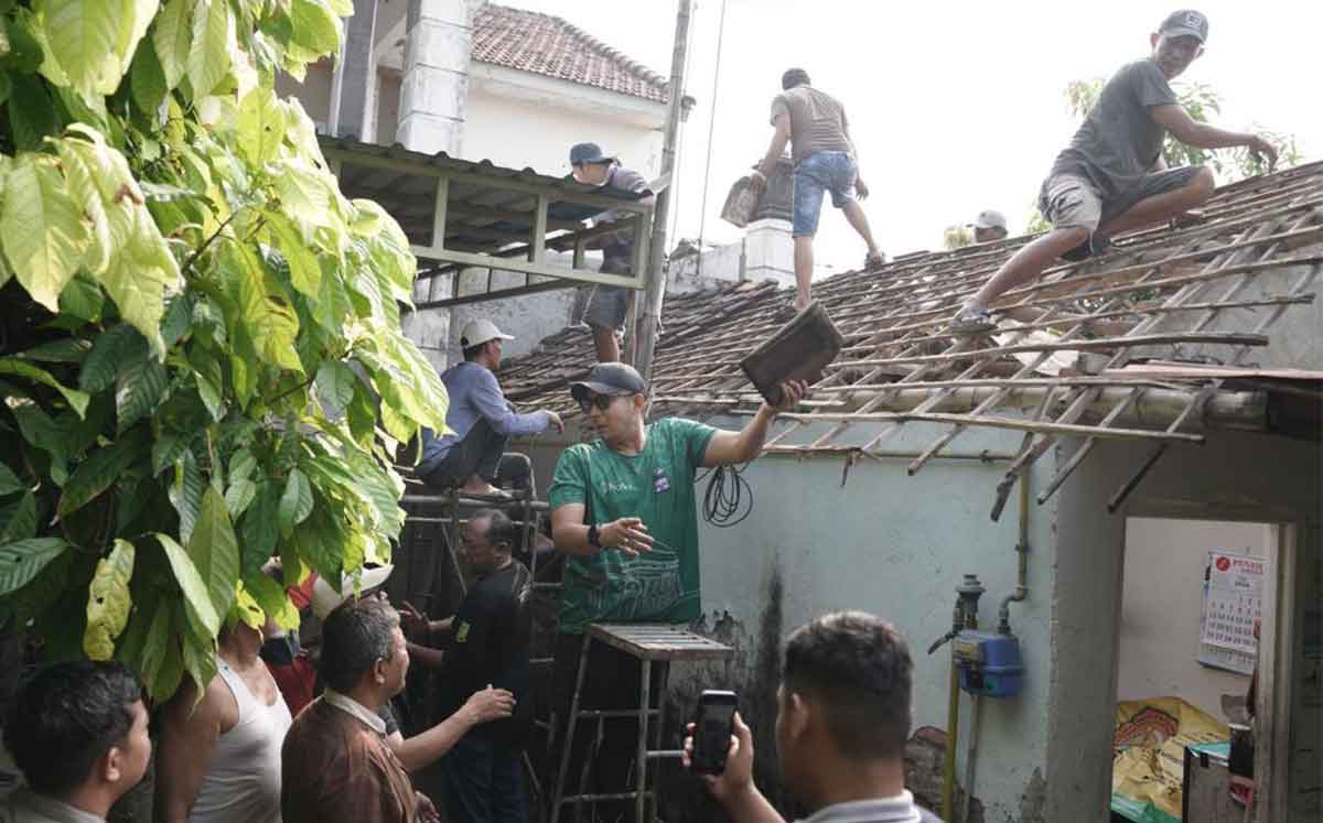Program Baksos Sasar Perbaikan Rumah Lansia dan Disabilitas di Kota Mojokerto