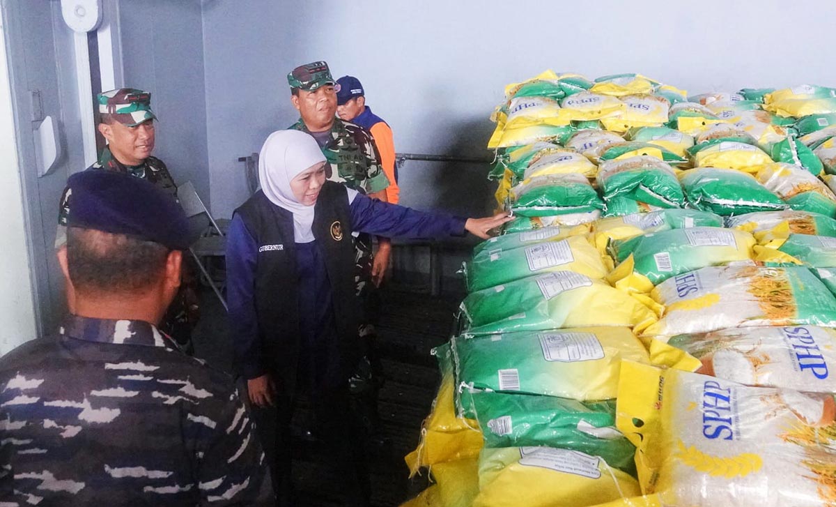 Cuaca Belum Bersahabat, Forkopimda Jatim Kembali Kirim Logistik ke Masalembu