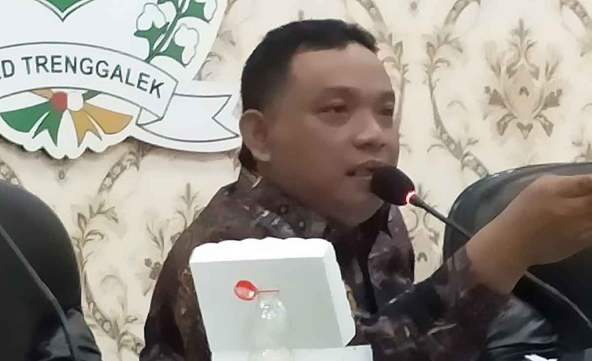 Sekretaris Komisi III DPRD Trenggalek, Adip Patoni.