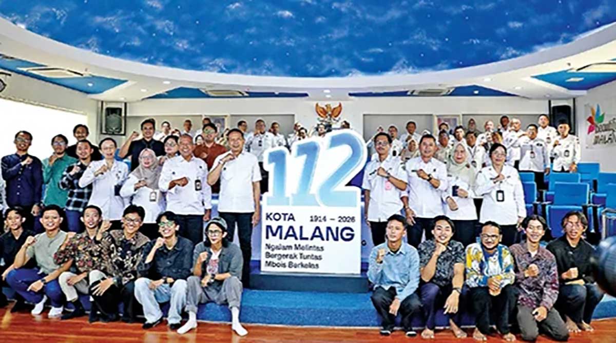 Launching Logo HUT ke-112 Kota Malang.