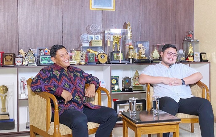 Kompak! Abu Bakar dan Dhito Gayeng Bahas Konsep Kediri Raya, dari Bandara hingga Bakpia