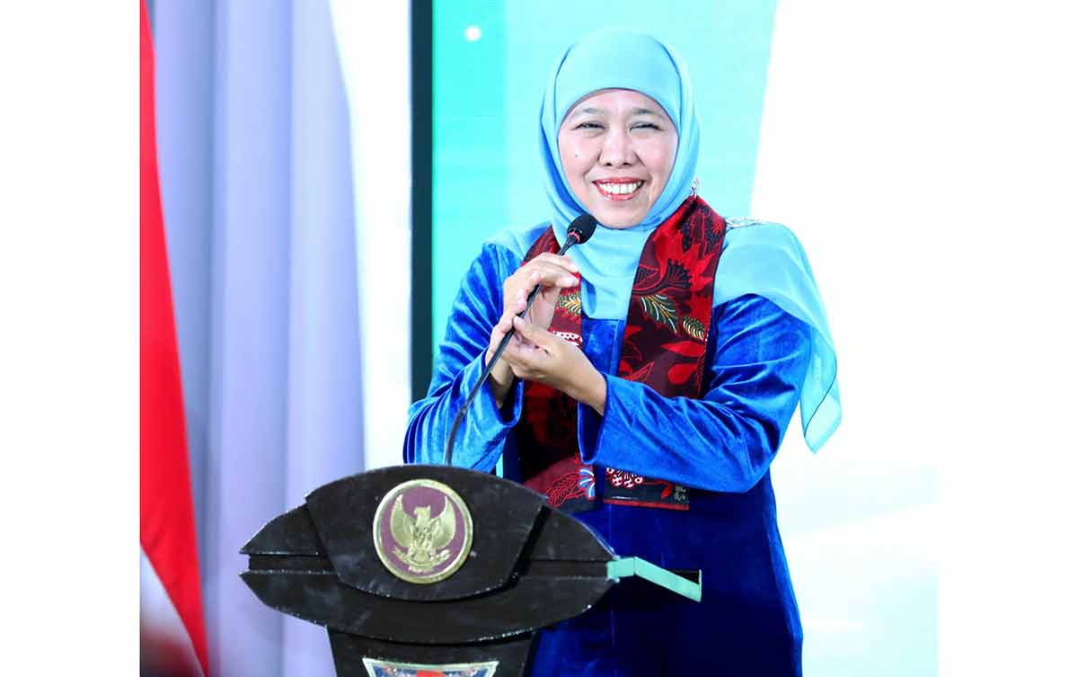 Gubernur Jawa Timur, Khofifah Indar Parawansa.