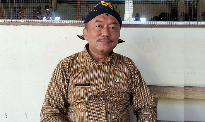 Kepala Disparbud Trenggalek, Sunyoto. Foto: HERMAN SUBAGYO/BANGSAONLINE