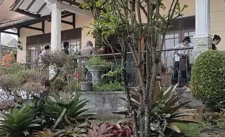 Salah satu vila di kawasan Tretes, Kecamatan Prigen, Pasuruan.
