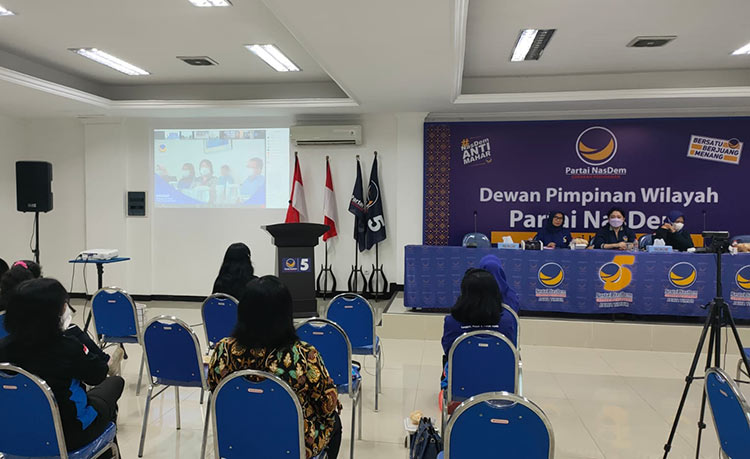 DPW Partai NasDem Provinsi Jawa Timur mendukung RUU TPKS segera disahkan oleh DPR RI. (foto: ist)