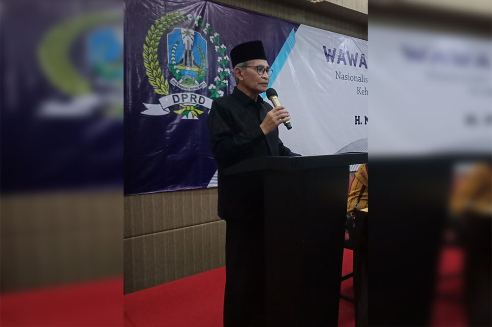 Ketua Majelis Alumni IPNU Jatim, H Muzammil Syafi