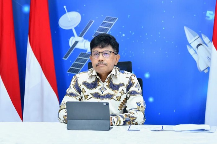 Menteri Komunikasi dan Informatika Johnny G. Plate. foto: ist.