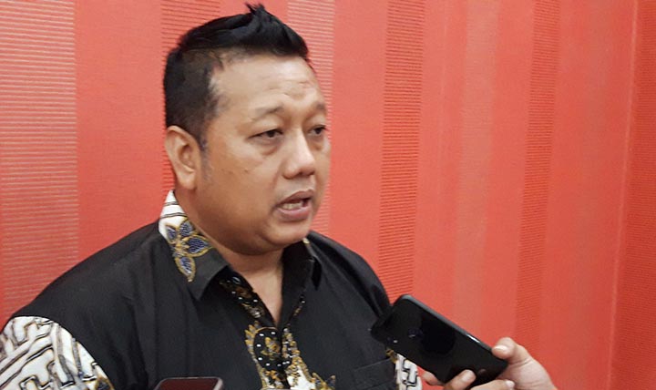 Dodi Purwanto, Sekretaris DPC PDI Perjuangan Kabupaten Kediri. foto: MUJI HARJITA/ BANGSAONLINE