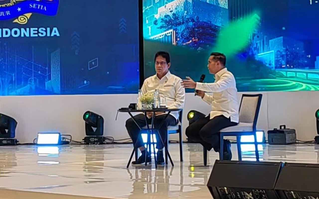 Menteri Keuangan Purbaya Yudhi Sadewa di Kadin Indonesia. Foto: Detik.com