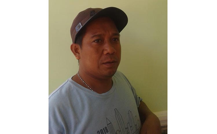 Ridwan, Warga Desa Jukong-Jukong, Kecamatan Kangayan, Kabupaten Sumenep.