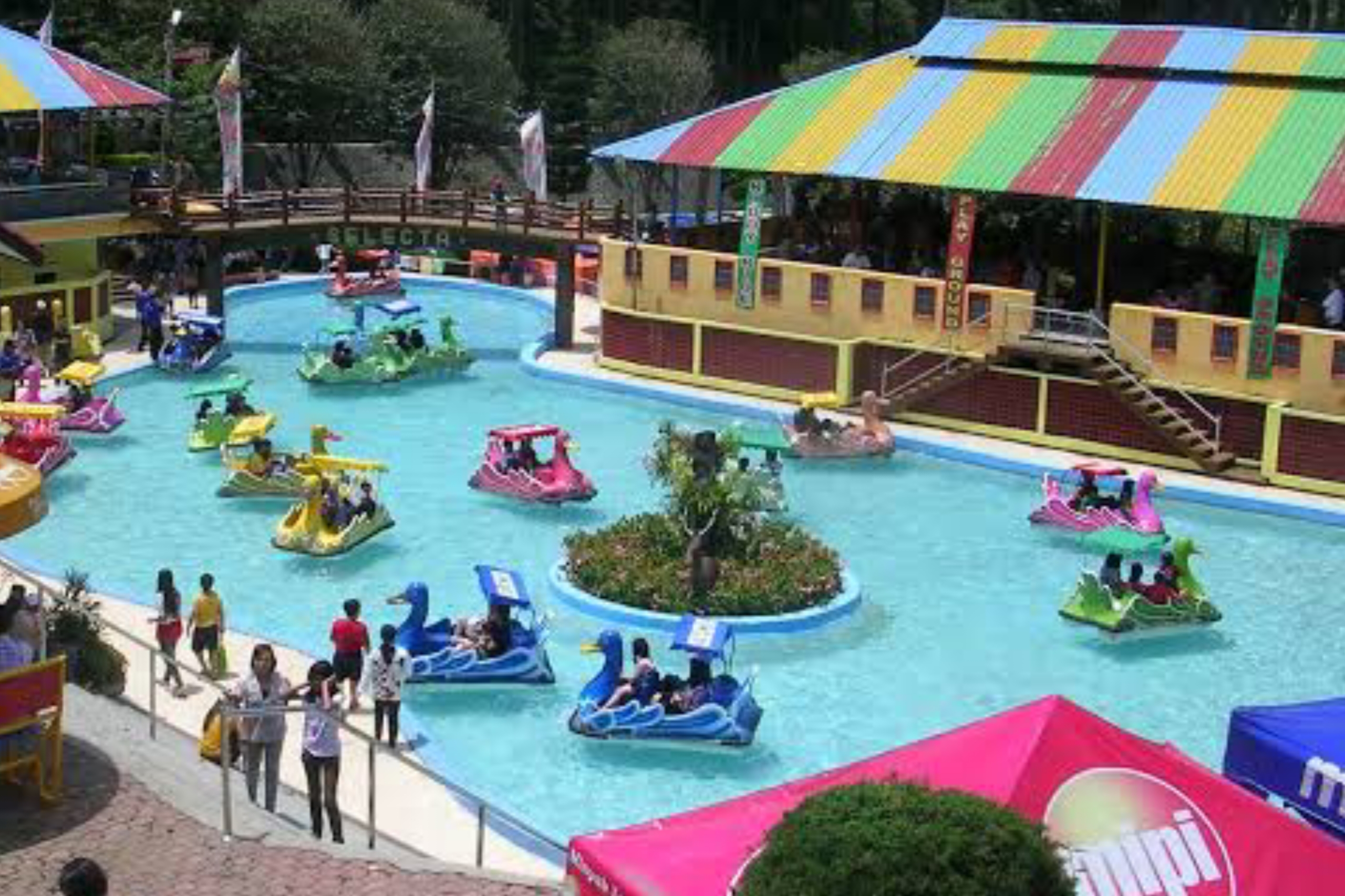 Objek wisata Tlogo Land Malang