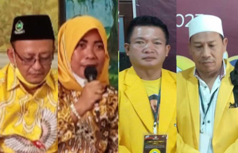 Dari kiri ke kanan, kolase foto Ahmad Nurhamim, Anis Ambiyo Putri, Wongso Negoro, dan Asroin Widiana.