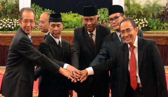 Para pimpinan KPK. Foto: okezone.com 