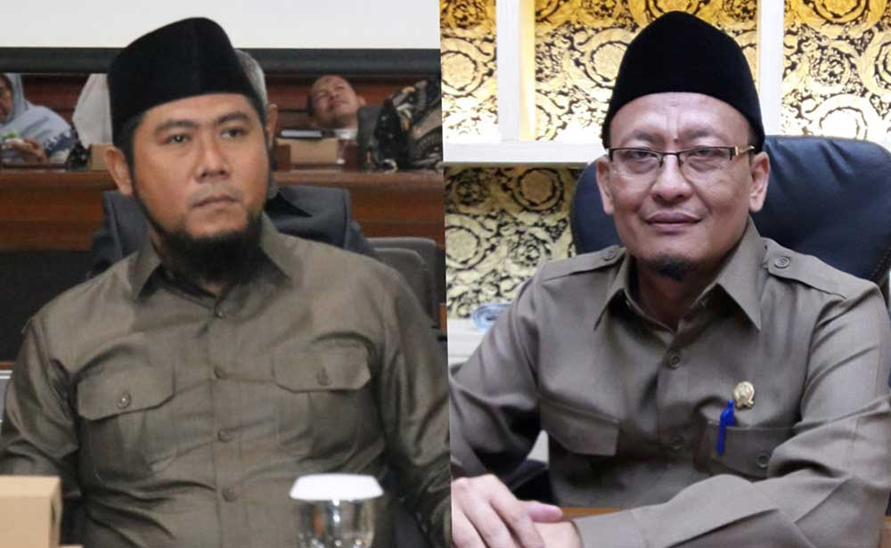 Lutfi Dawam (kiri) dan Ahmad Nurhamim.