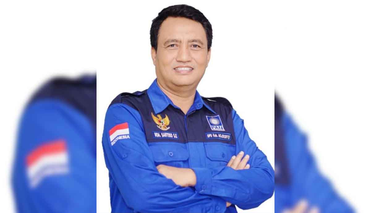 Ketua DPD PAN Kabupaten Mojokerto, Mohamad Santoso.