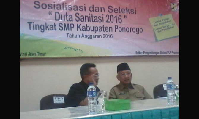 Dindik dan Bappeda Gelar Seleksi Duta Sanitasi Tingkat SMP
