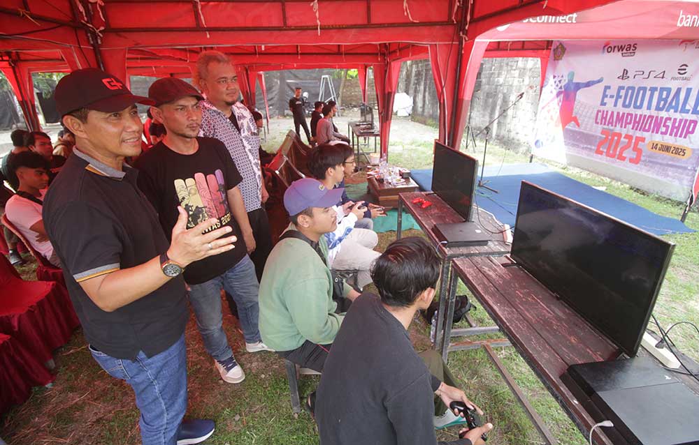 Fasilitasi Minat dan Bakat Pemuda di Bidang E-Sport, Forwas Gelar E-Football Championship 2025