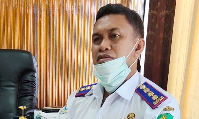 Kepala Dinas Perhubungan (Kadishub) Kabupaten Sumenep Agustiyono Sulasno.