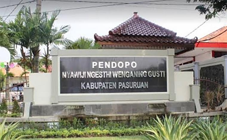 Ilustrasi Pendopo Pemkab Pasuruan.