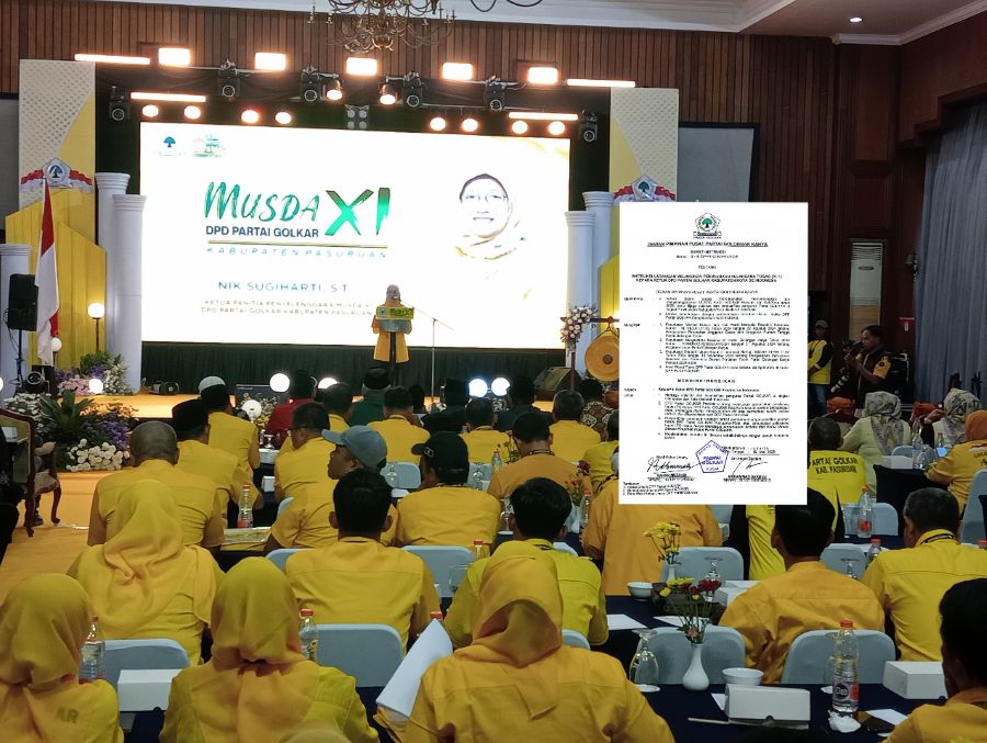 Musda XI Golkar Pasuruan