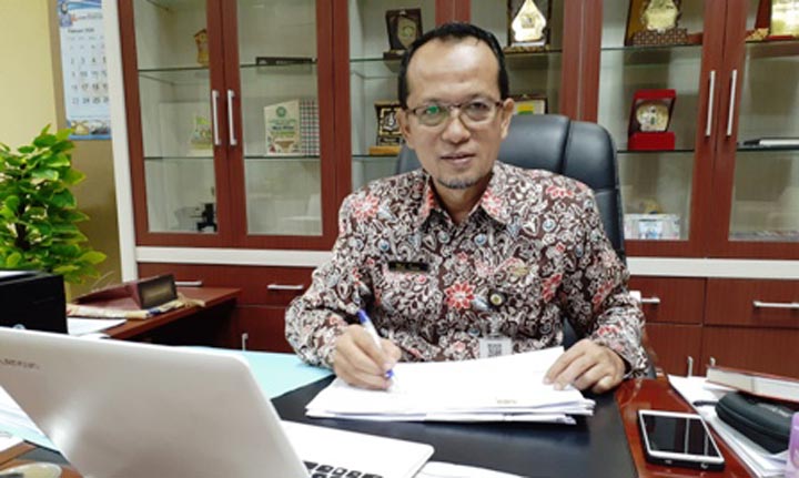 M. Imron, Kepala Dispendukcapil Kota Mojokerto.