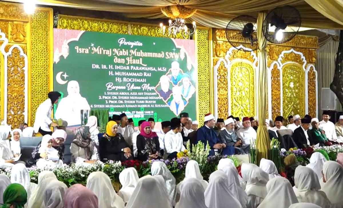 4 Ulama Besar Mesir Hadiri Peringatan Isra Miraj dan Haul Dr Ir H Indar Parawansa