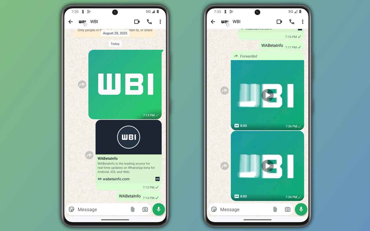 Uji coba WhatsApp dengan fitur premium. Foto: wabetainfo