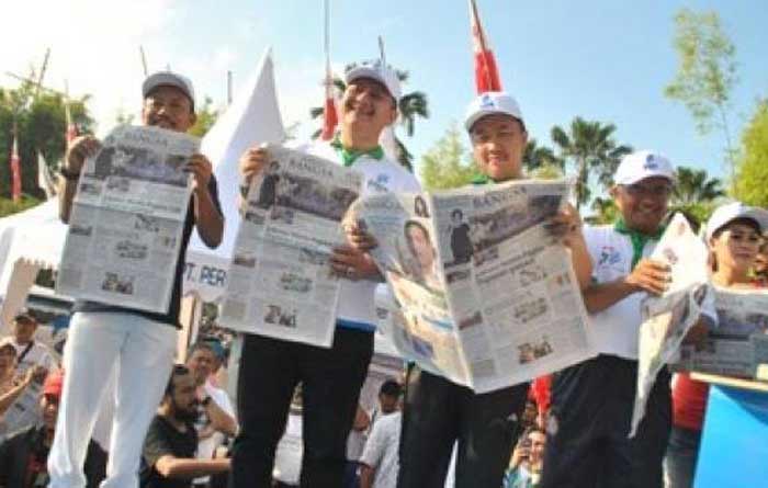 Survei Terbaru Nielsen: 83% Publik Lebih Suka Baca Koran, Terpercaya, dan Headline Menarik
