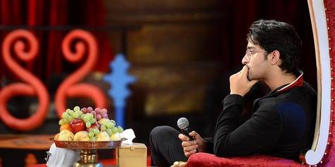Shaheer Sheikh saat acara reality show Panah Asmara Arjuna. foto: kapanlagi.com