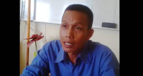 Ketua KPUD Lamongan, Imam Ghozali. (Haris/BangsaOnline.com)