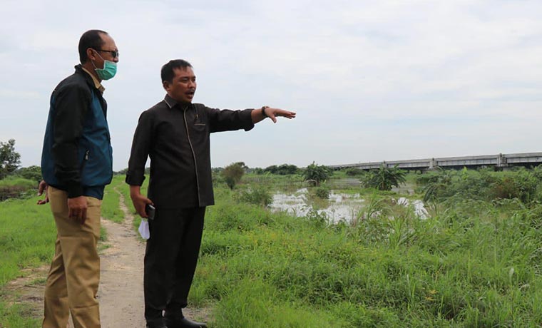 Gemas Lihat Banjir Kali Lamong, Ketua DPRD Gresik Minta Pemerintah Lakukan Langkah Konkret