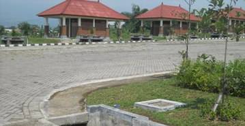 Pembangunan Rest Area Karangploso yang hampir rampung. (Tuhu Priyono/BANGSAONLINE)