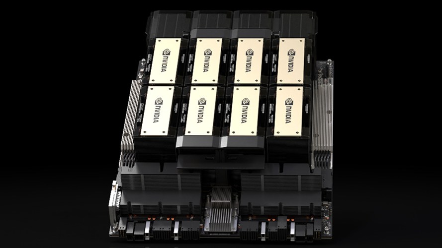 Chip H200 dari Nvidia.