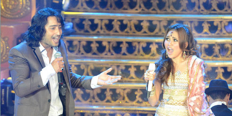 Shaheer Sheikh dan Ayu Ting Ting. foto: kapanlagi.com