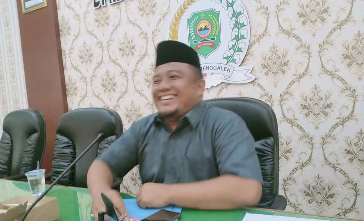 Ketua Komisi I DPRD Trenggalek, Alwi Burhanudin.
