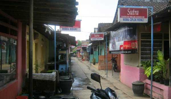 Lokalisasi Semampir Kediri. foto: jasspro