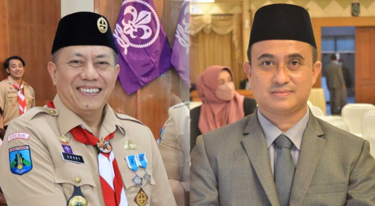 Kolase foto kandidat pengganti Sekdakab Gresik, Achmad Washil Miftahul Rachman, yang akan pensiun pada 1 November 2026.