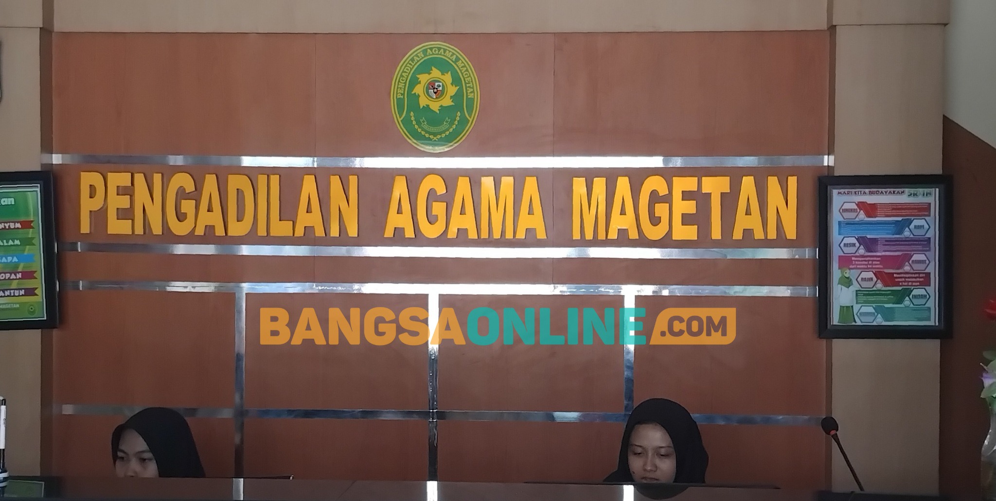 Kantor Pengadilan Agama Magetan. Foto: HENDRO SUHARTONO/BANGSAONLINE